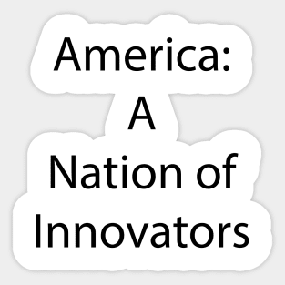 US Quote 6 Sticker